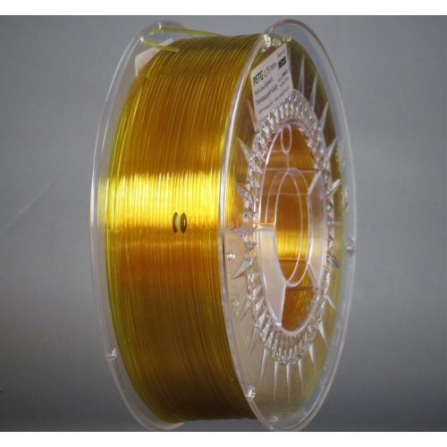 Herz PET-G  transzparens sárga filament 1.75mm