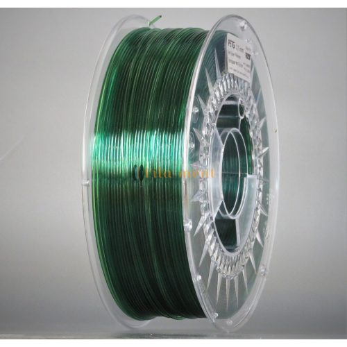 Herz PET-G  transzparens zöld filament 1.75mm
