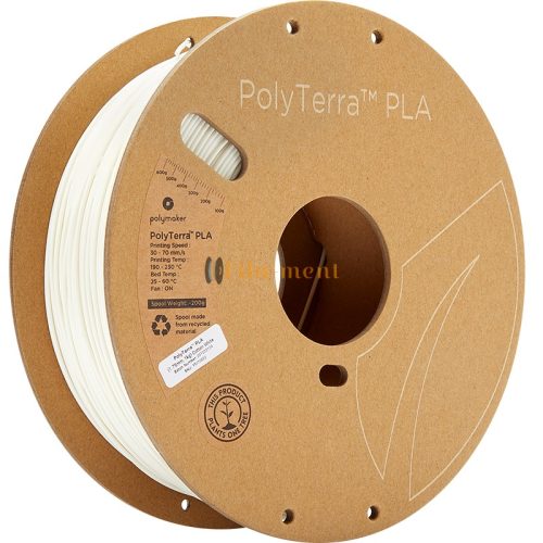 Polymaker PolyTerra PLA 1.75 mm  1kg   Fehér