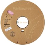 Polymaker PolyTerra  PLA 1.75 mm  1kg  Rózsaszín