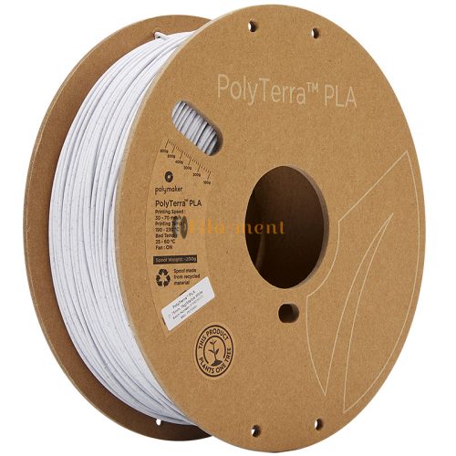 Polymaker PolyTerra PLA 1.75 mm  1kg  Márvány Fehér