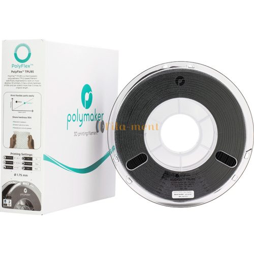 Polymaker Polyflex TPU-95A - 1.75mm - 750g - fekete